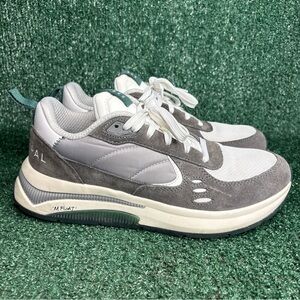Municipal Origin Sneakers Shoes Men's Size‎ 8.5 White Gray - Mark Wahlberg